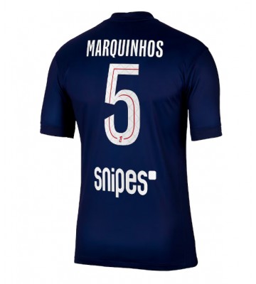 Paris Saint-Germain Marquinhos #5 Hjemmebanetrøje 2025-26 Kortærmet